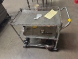 Metal shop cart