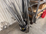 Misc. metal rods