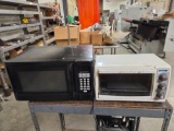 Microwave and toaster