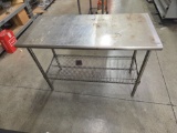 Metal table