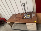 Desk with drawers