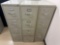 Lot of (3) 4 Drawer File Cabinets