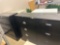 Lot of (3) Black File Cabinets