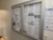 Double door display case