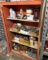 Orange shelving cabinet only