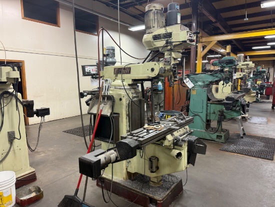 1998 ACER E-Mill EVS-3VKH Knee Mill - PARTS MACHINE