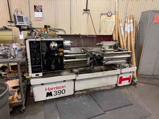 Harrison M390 15" Swing, 50" Swing Centre Lathe