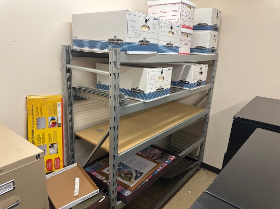 5 Shelve Metal Rack (Contents do Not Convey)