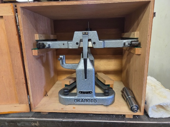 OKAMOTO GRINDING WHEEL BALANCER 16" CENTER