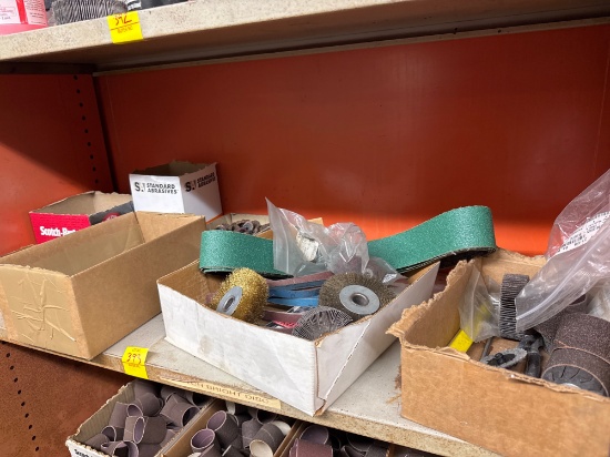 Sanding belts, wheels and more