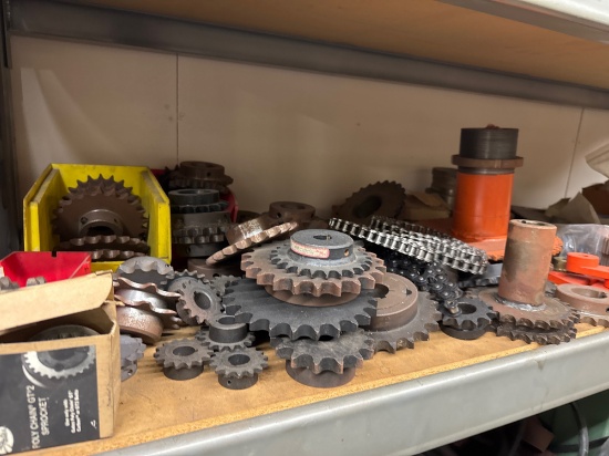 Chains, sprockets, gears, bushings and more