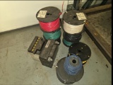 Battery and wire