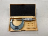 Mitutoyo 15degree Point micrometer meter 0-1â€™ 0.001â€ Grad