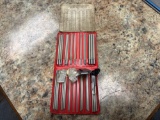 Thread measuring wires
