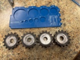Sprockets and pipe sizing chart
