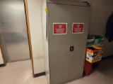 Cabinet with contents