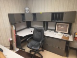 Office desk and chair