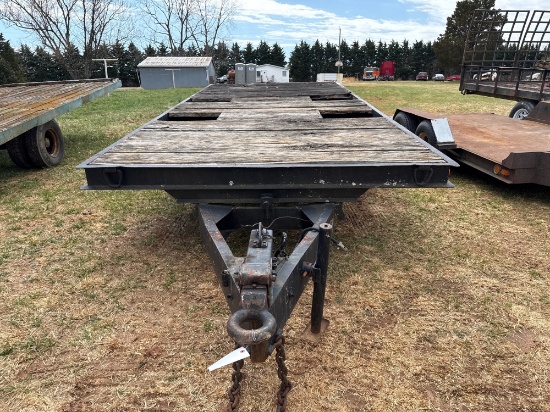 22â€™ Miller Tilt Top Trailer