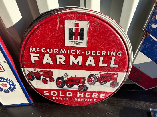 Mccormick Deering FARMALL Metal sign