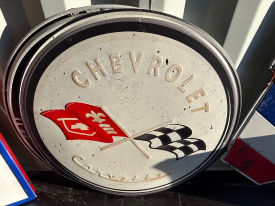 Chevrolet Corvette metal Sign