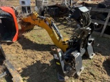CAT BH160 Backhoe Skidsteer Attachment