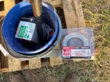 Machete, 10ft wire rope and more