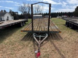 27â€™ Homemade trailer/hay trrailer