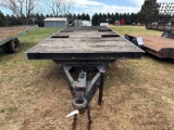 22â€™ Miller Tilt Top Trailer