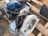 Jointer and Circular saw with blades