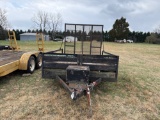10â€™ Railed Trailer no  title