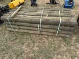 TREATED POST  6â€ X 8â€™ -28 Per Bundle