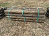 TREATED POST  6â€ X 8â€™ -28 Per Bundle