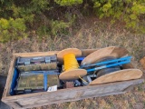 Husky Organizers, Spools of Wire, Pipe Benders and more