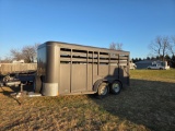 2018 Adam 16â€™ Cattle Trailer