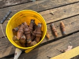 Bucket of Ditch Witch Rock Teeth