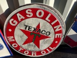 Texaco Gasoline and motor oil Metal Sign