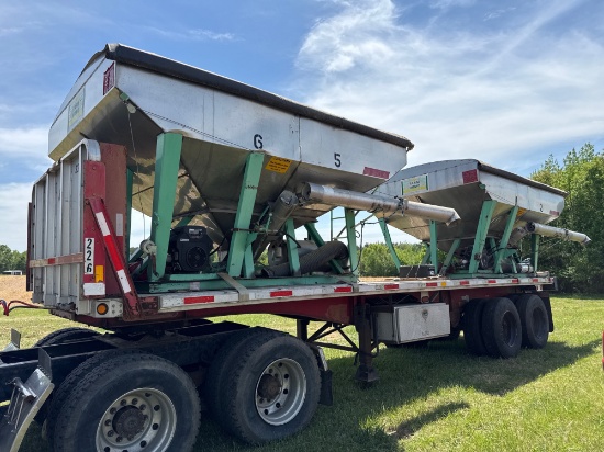 2003 Utility Flatbed Tender Trailer