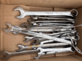 Box Lot of Metric Wrenches Craftsmen Cobalt & More