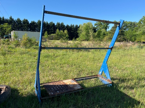heavy-duty industrial rack