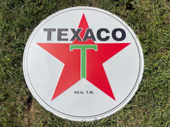 Texaco Metal sign