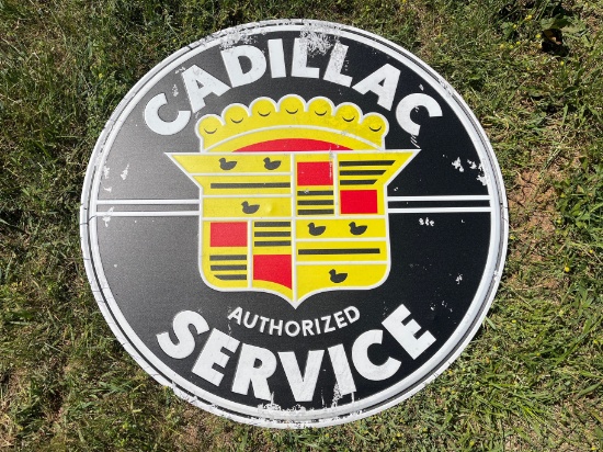 Cadillac Metal sign