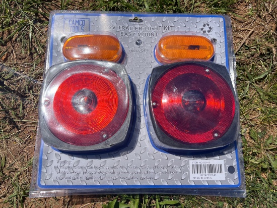 12V Trailer Light Kit Easy Mount