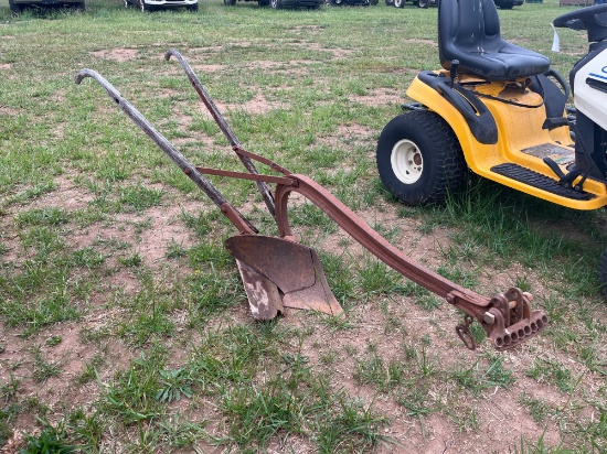 antique walk-behind cultivator