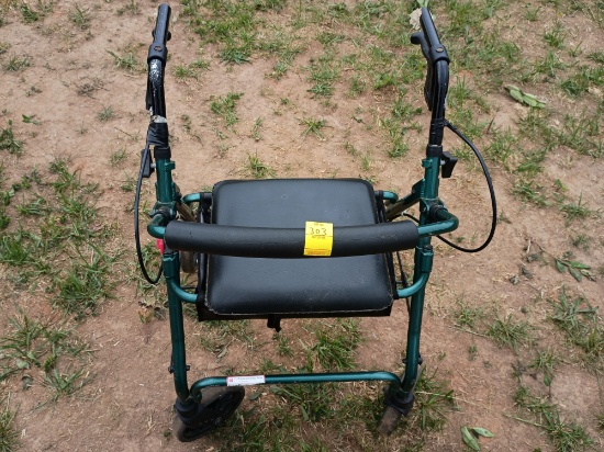 Walker chair on wheels