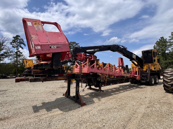 CAT 579 Log Loader Knuckle Boom Package Deal with Saw Buck
