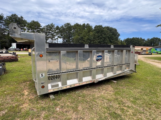 Rhodes Trailers & Truck Bodies, aluminum Dump truck bed, great shape