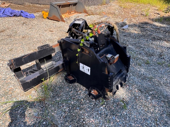 Bradco skid steer cold planer, Asphalt Miling attachmentmodel 100793