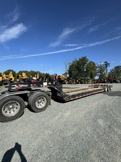 2016 Talbert Lowboy Trailer