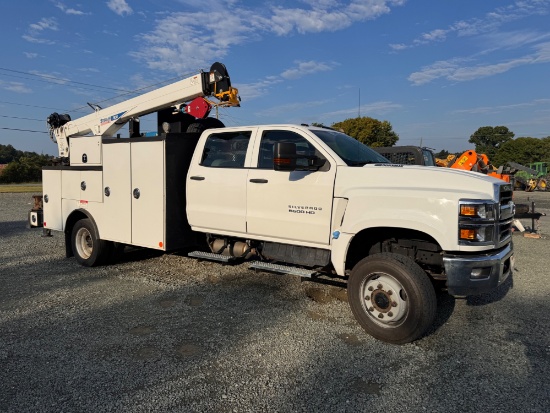 2022 Chevrolet Silverado 6500HD Service Truck- Duramax Diesel