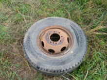 Truck Tire and Rim